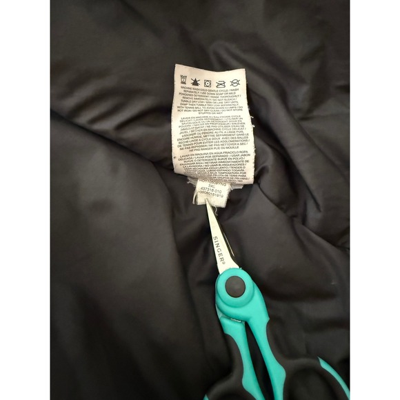 Nike Jordan XI Retro 11 Down‎ Puffer Vest Jacket Mens 3XL Black Outerwear RARE - Picture 7 of 14